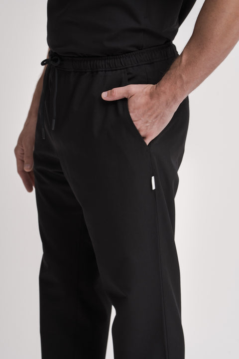 Perfect Pull on Scrub Pants in Black