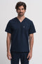 Perfect V Neck Scrub Top in Black
