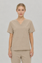 SSS 2 Pkt V Neck Scrub Top