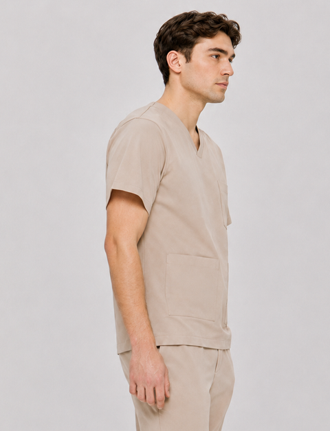 Perfect V Neck 3 PKT Scrub Top