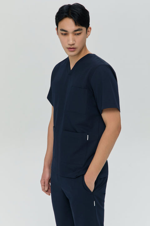 Perfect V Neck 3 PKT Scrub Top