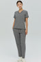 Perfect Straight Scrub Pants Cappuccino