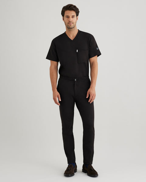 Copper Jersey Front Closure Scrub Pants