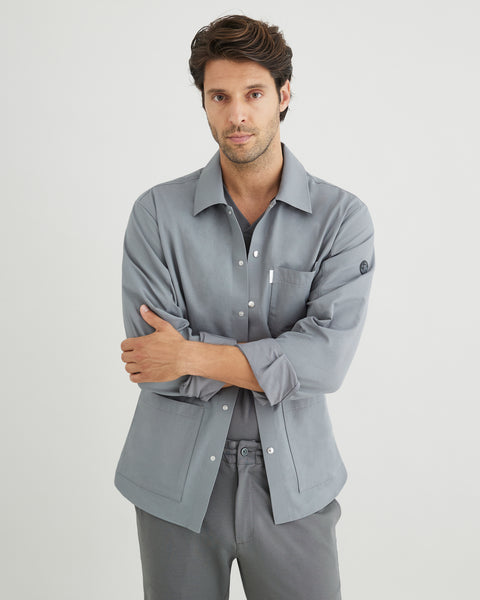 Copper Twill Doctor's Snap shirt