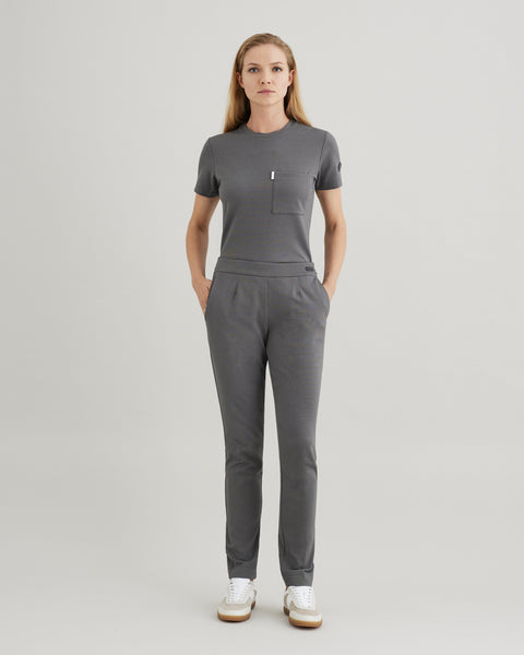 Copper Jersey Slim Scrub Pants