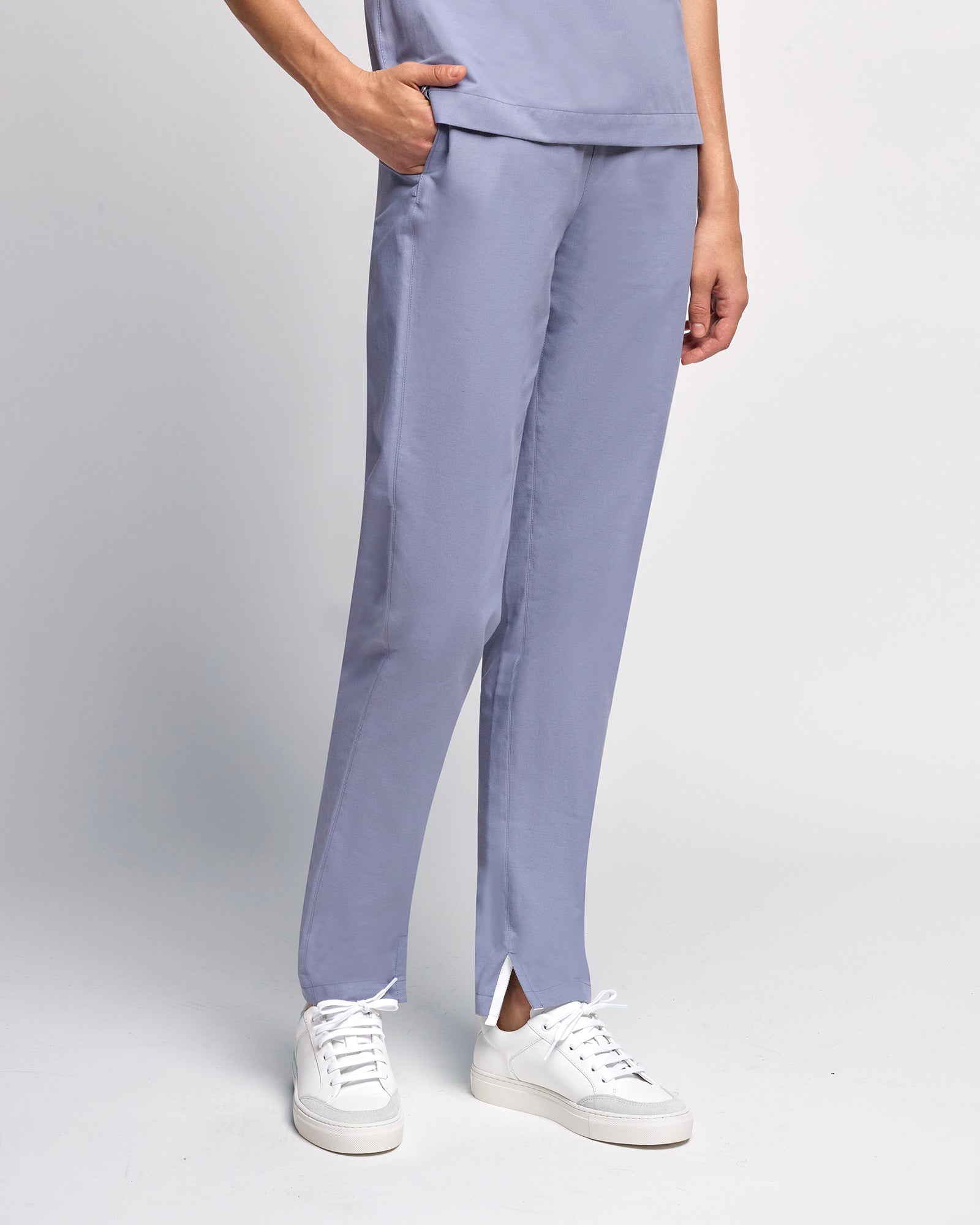 Women's Office Scrub Pant | Woven Stretch