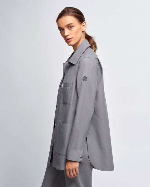 Copper Twill Doctor's Snap Shirt