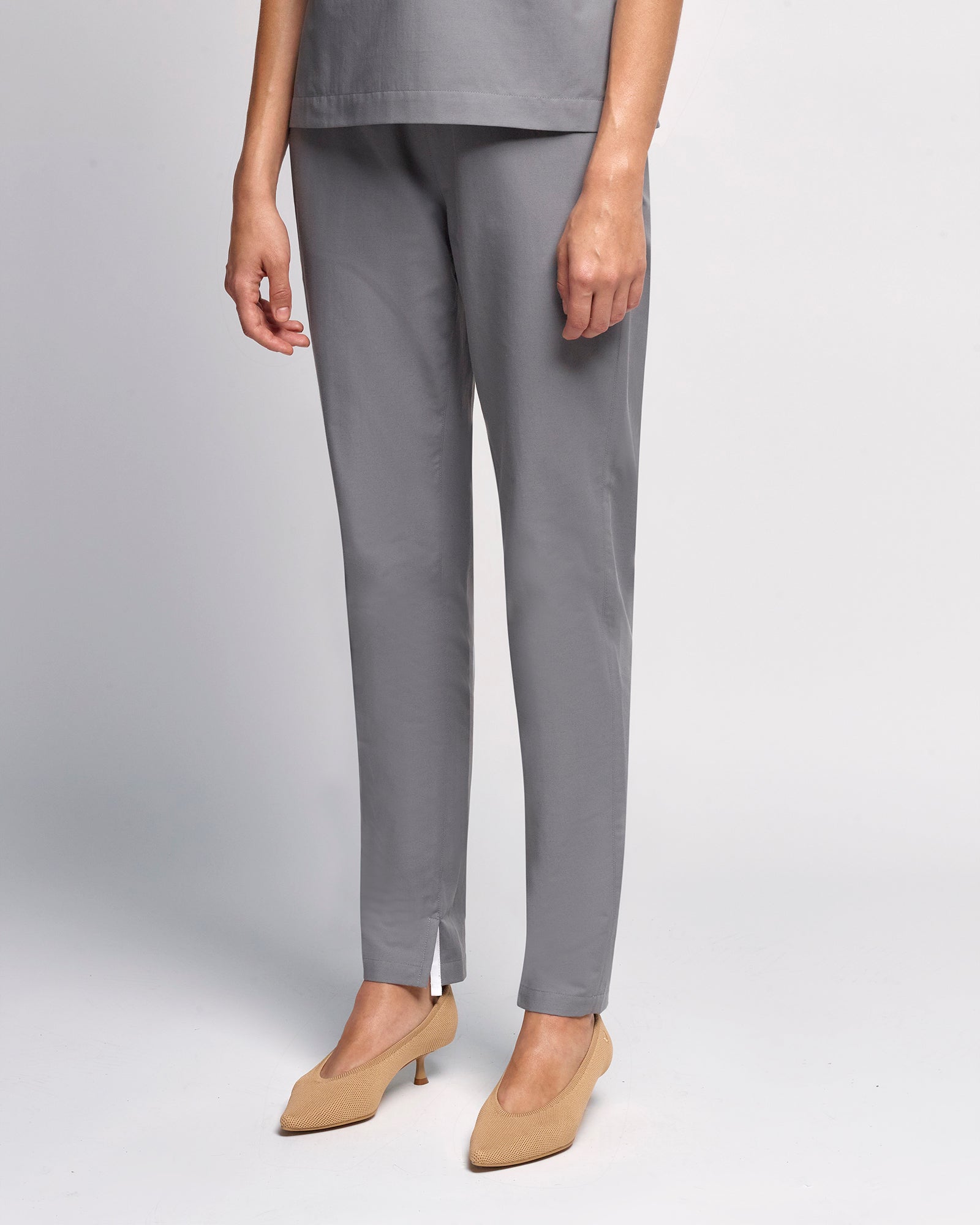 Women's Office Scrub Pant | Woven Stretch