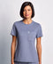 Copper Jersey Crewneck Scrub Top