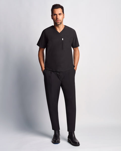 Light Copper Relaxed Scrub Pants