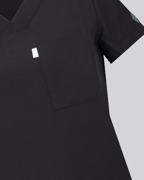 Light Copper V neck Scrub Top