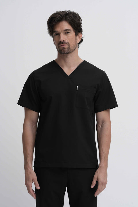 Pijama sanitario con cuello en V perfecto
