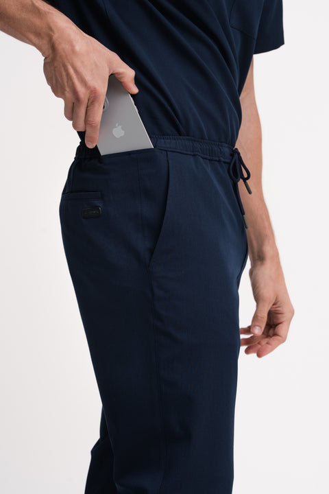 Perfect Pull on Scrub Jogger in Navy