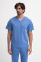 Perfect V Neck Scrub Top in Blue