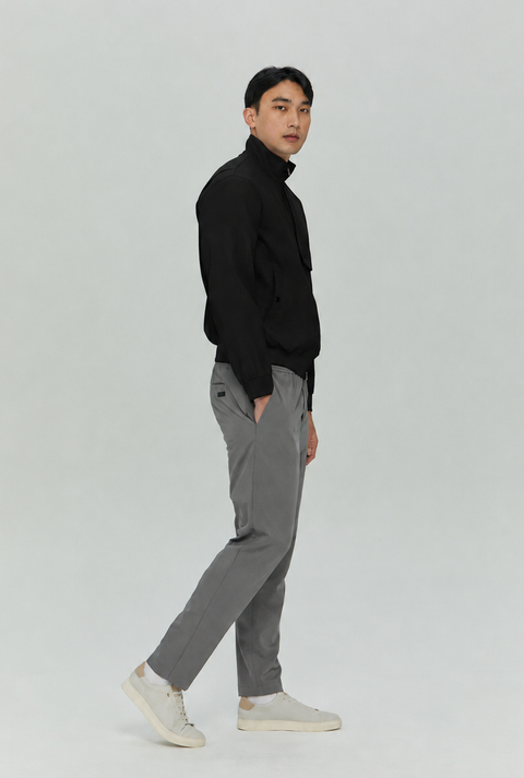 Waffle Flex Doctor's Power Jacket In Ash Grey