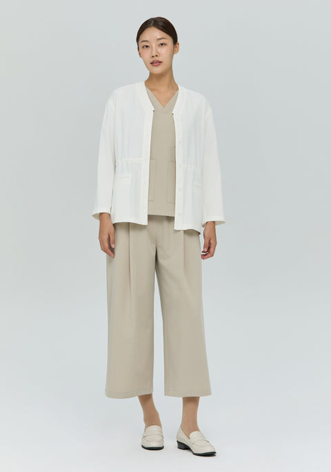 Perfect Wide Culotte Scrub Pants