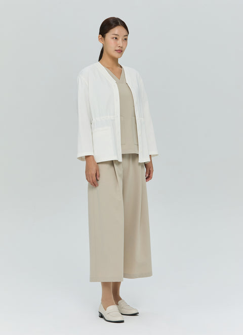 Perfect Wide Culotte Scrub Pants
