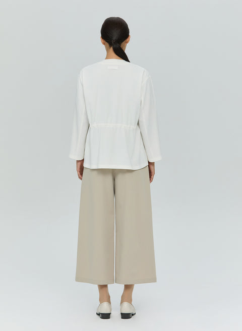 Perfect Wide Culotte Scrub Pants