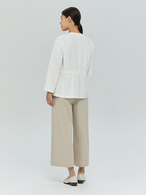 Perfect Wide Culotte Scrub Pants