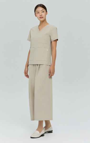 Perfect Wide Culotte Scrub Pants – L'Atelier Forte