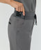 Perfect Straight Scrub Pants Grey