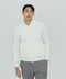 Feather Back Vent Jacket in White