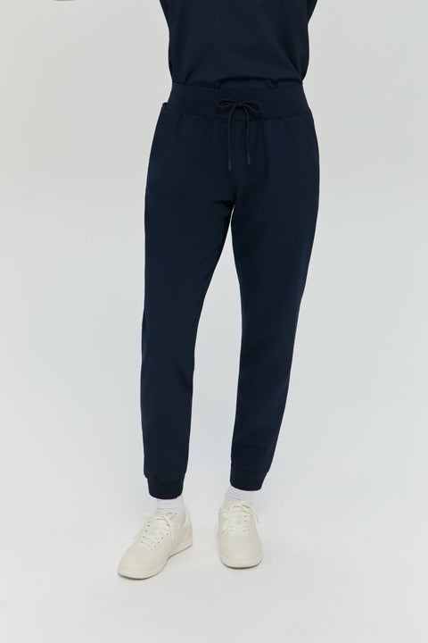 Perfect Scrub Jogger in Navy