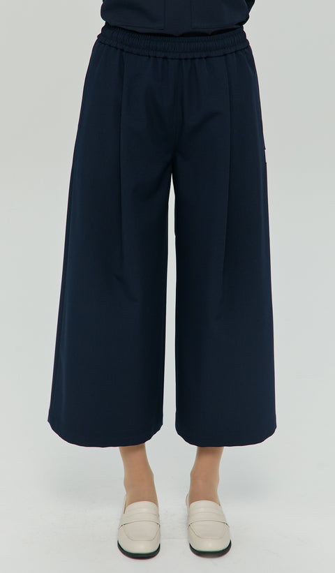 Perfect Wide Culotte Scrub Pants