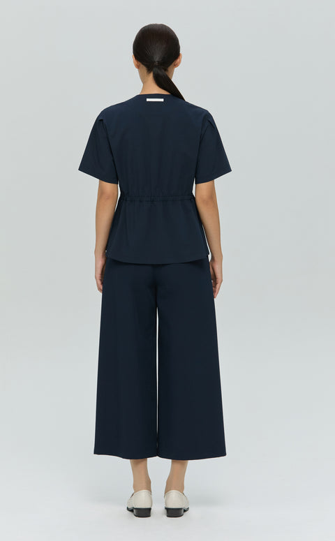 Perfect Wide Culotte Scrub Pants