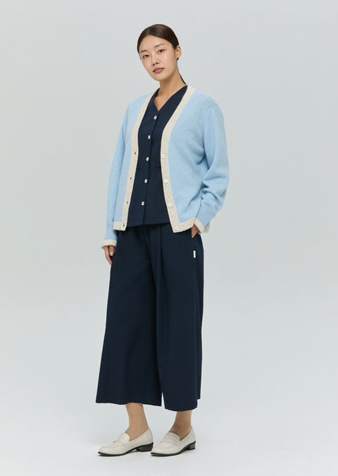 Perfect Wide Culotte Scrub Pants