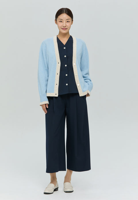 Perfect Wide Culotte Scrub Pants