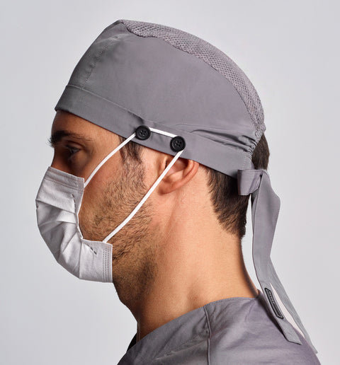 Unisex Mesh-Top Surgical Cap