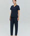 Perfect Straight Scrub Pants Navy