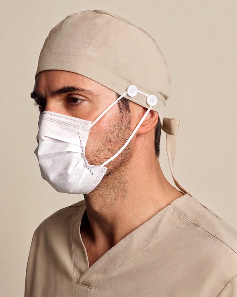 Unisex Mesh-Top Surgical Cap