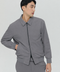 Feather Back Vent Jacket in Grey
