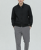 Feather Back Vent Jacket in Black