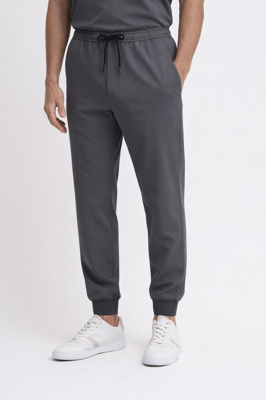 Perfect Pull on Scrub Jogger in Grey