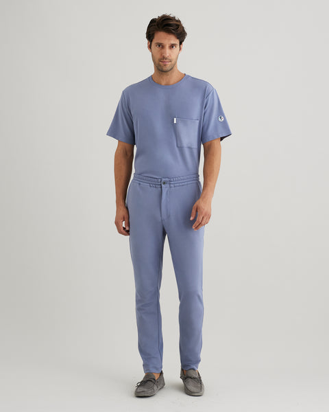 Copper Jersey Front Closure Scrub Pants
