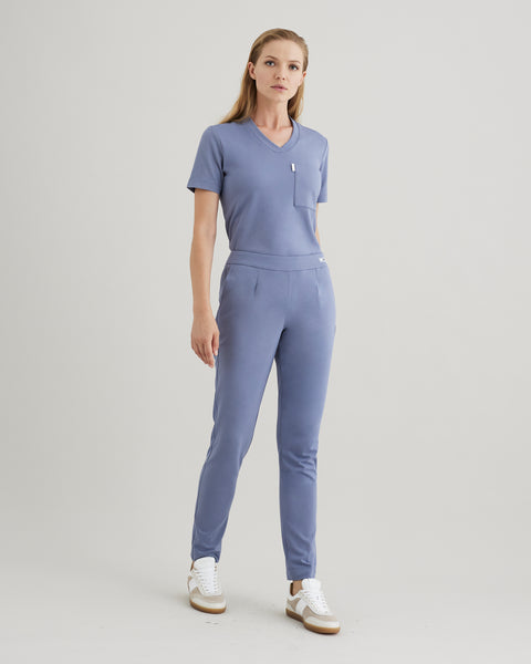 Copper Jersey Slim Scrub Pants