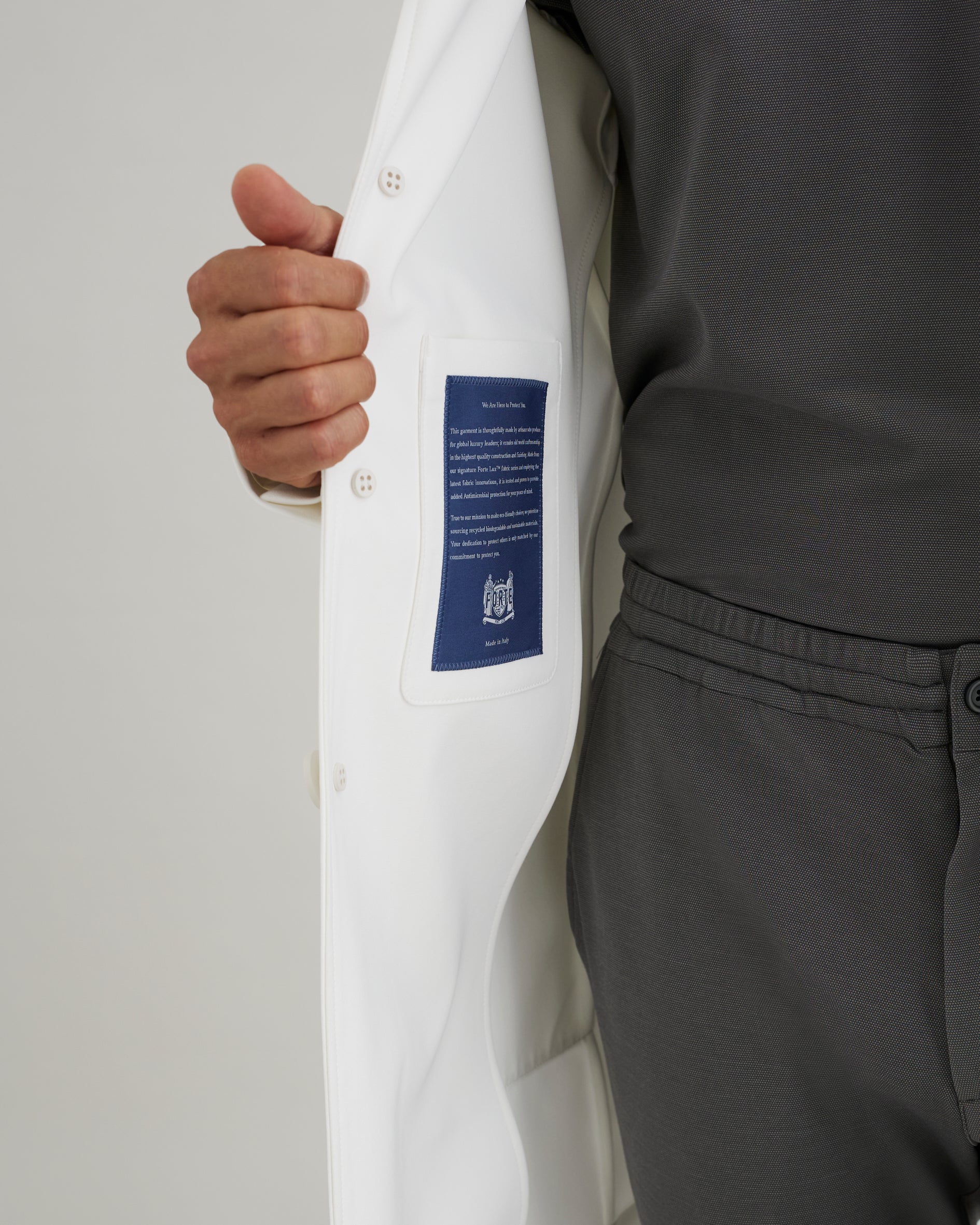 Men's Office Lab Coat