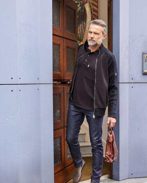 Engineered Knit Copper Jersey Jacket
