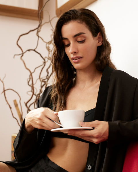 Copper Jersey Oversized Cardigan