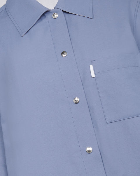 Copper Twill Doctor's Snap Shirt