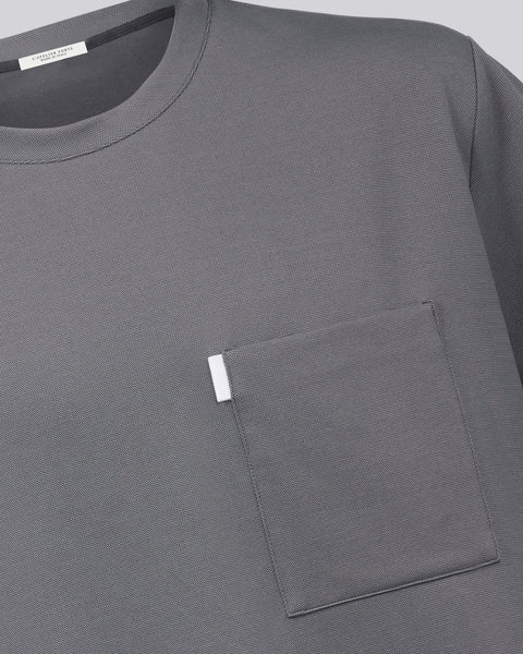 Copper Jersey Crewneck Scrub Top