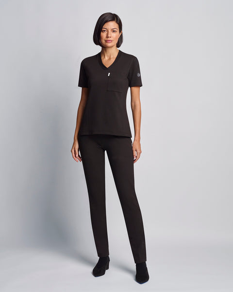 Copper Jersey Slim Scrub Pants