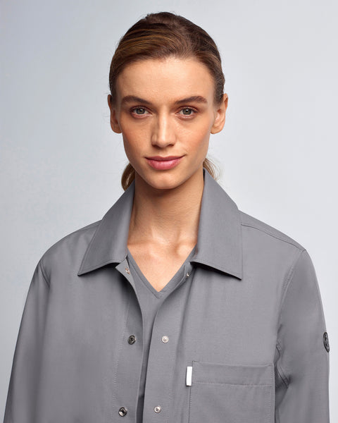 Copper Twill Doctor's Snap Shirt