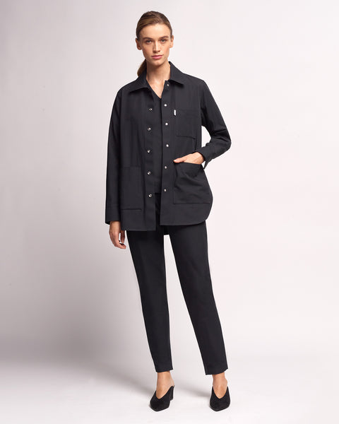 Copper Twill Doctor's Snap Shirt