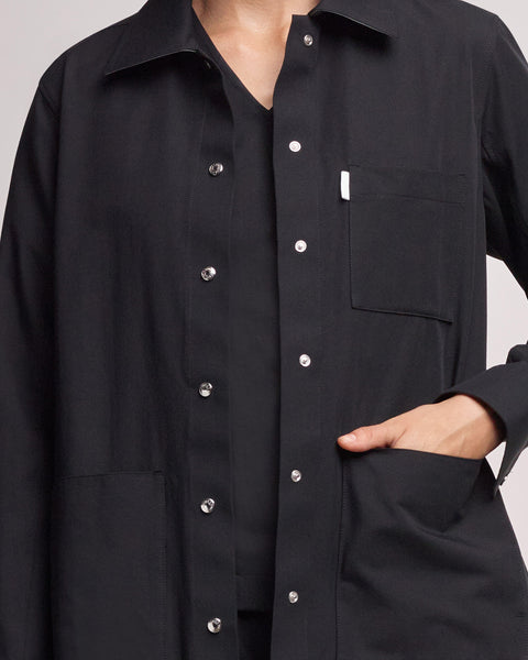Copper Twill Doctor's Snap Shirt