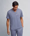 Copper Jersey V Neck Scrub Top