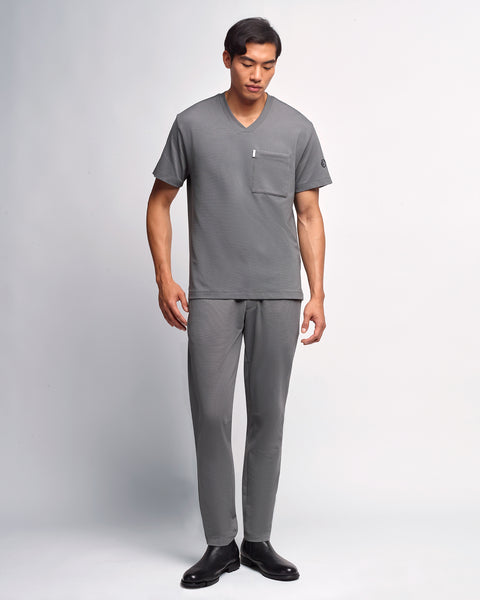 Copper Jersey Front Closure Scrub Pants
